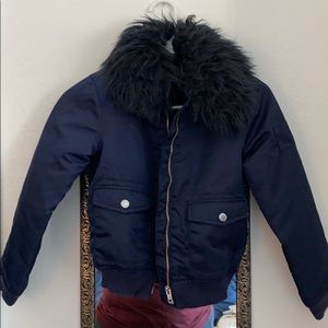 Gap boys/girls jacket with fur
